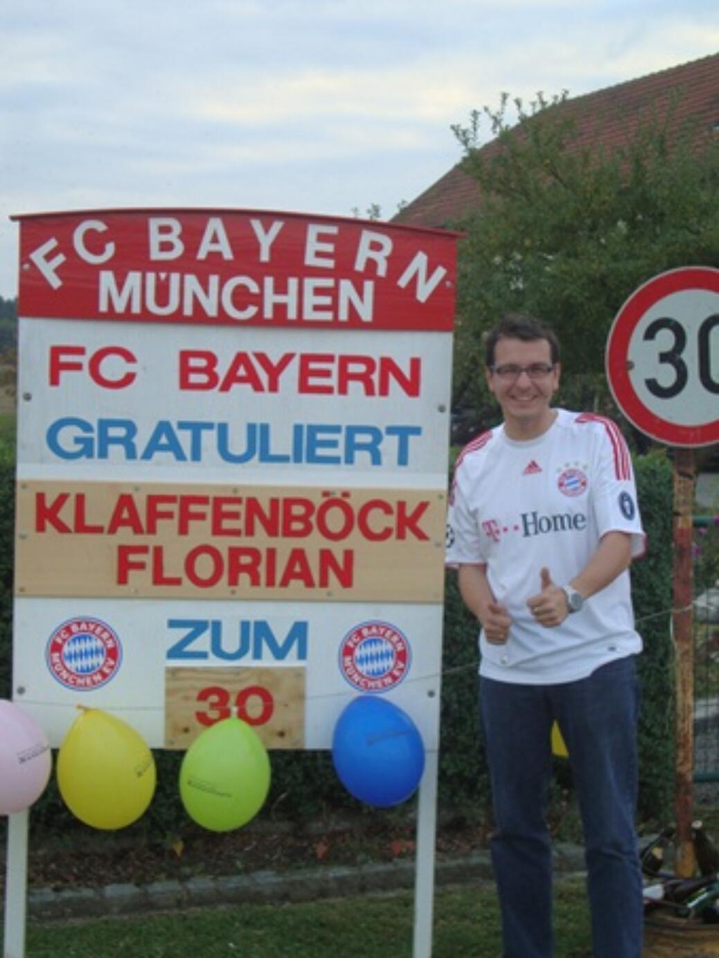 Klaffenböck Florian wurde 30!