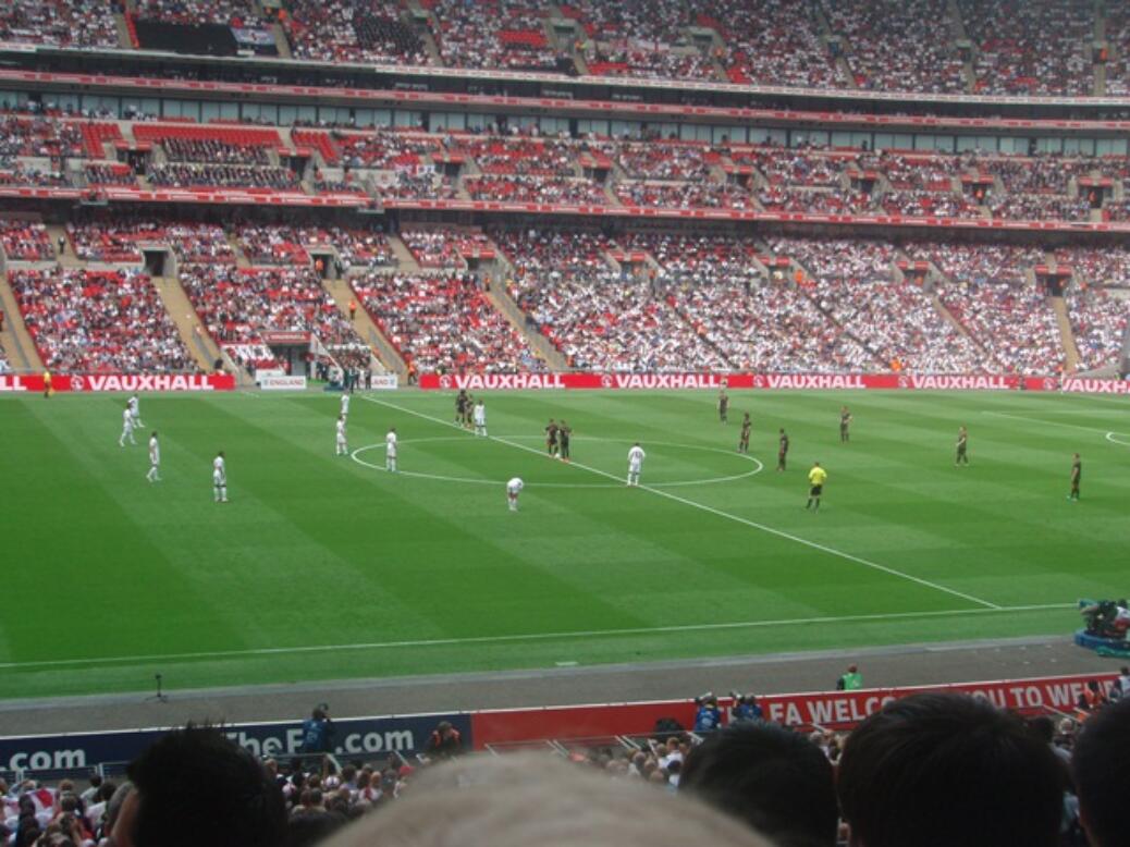 Philipp Obernhumer im Wembley Stadion
