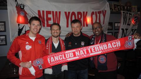 Besuch beim FCB Fanclub New York City