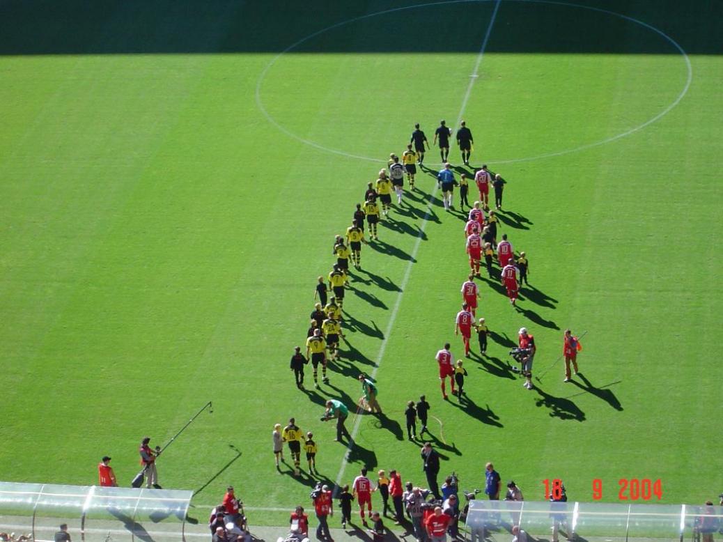 Besuch des Auswärtsspieles gegen Dortmund