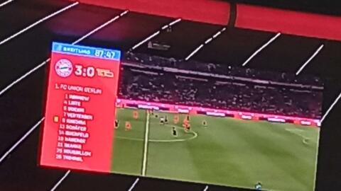 FC BAYERN  vs  1.FC Union Berlin