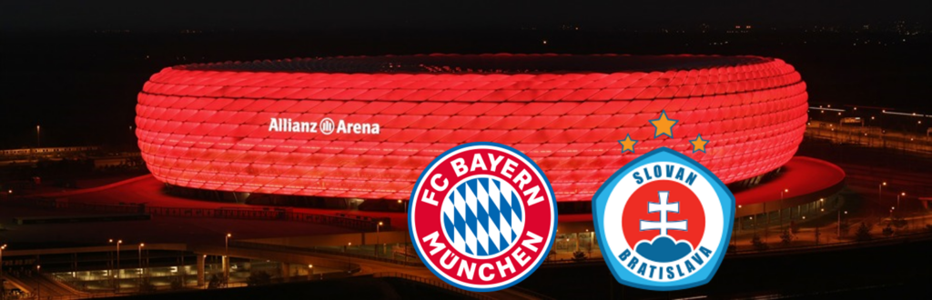 FC BAYERN - SK Slovan Bratislava